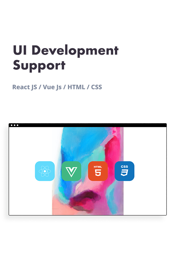 フロントUI開発サポート