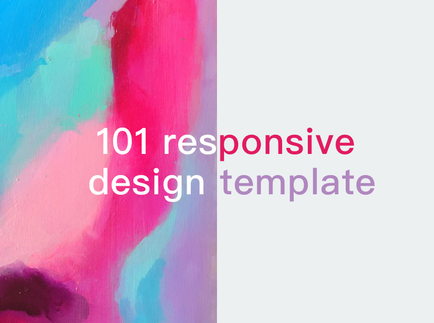 101 responsive template